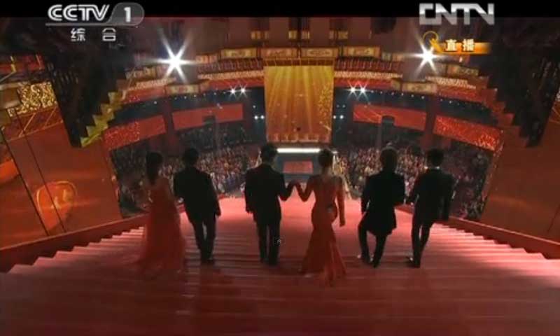 2013年央视春晚舞台好色先生TV传媒